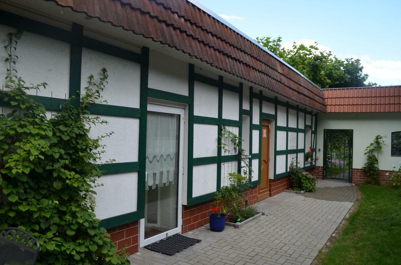 Pension Im Gruenen Eberswalde-Finow Buitenkant foto